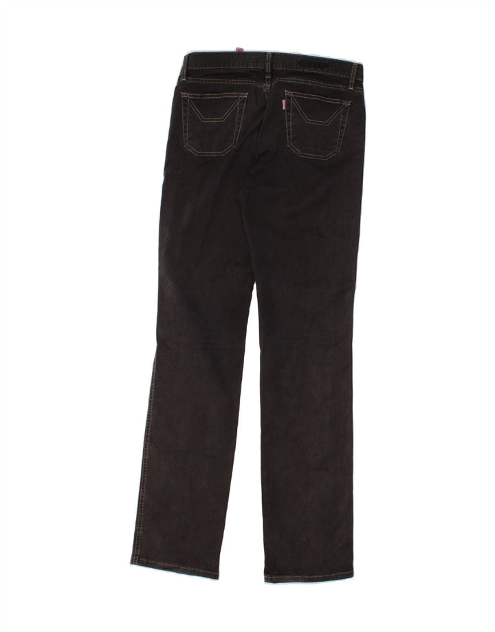 JECKERSON Womens Straight Jeans W29 L35 Black Cotton Vintage Jeckerson and Second-Hand Jeckerson from Messina Hembry 