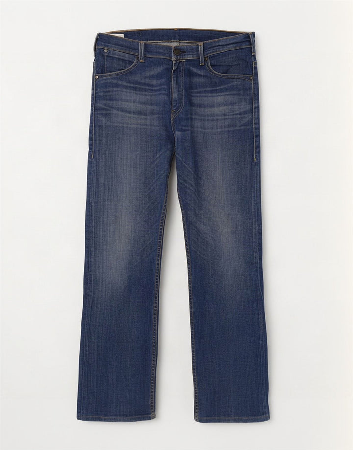 Мужские прямые джинсы Levi's W33 L30 синие, хлопок