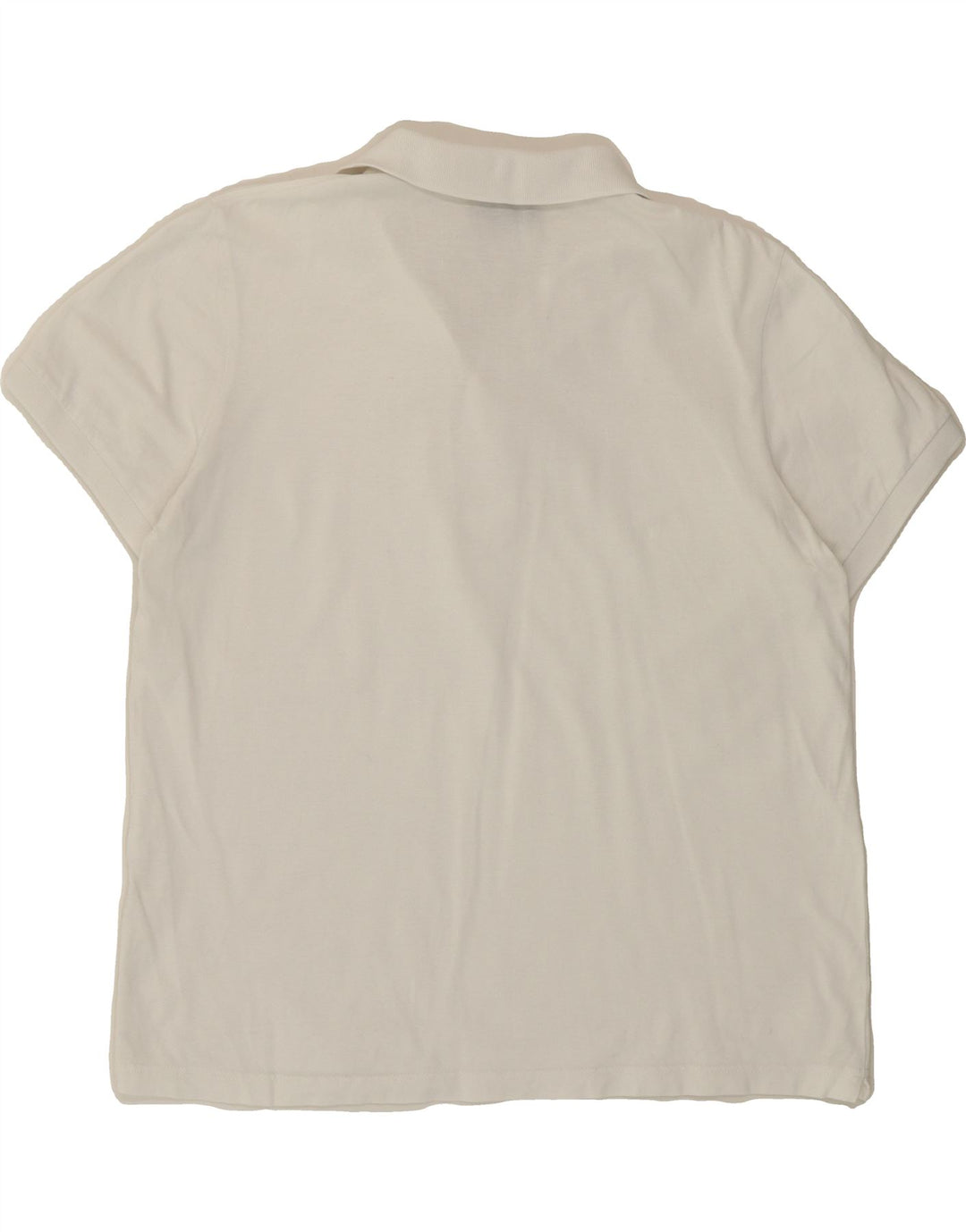 CONTE OF FLORENCE Mens Polo Shirt Medium White Cotton Vintage Conte of Florence and Second-Hand Conte of Florence from Messina Hembry 