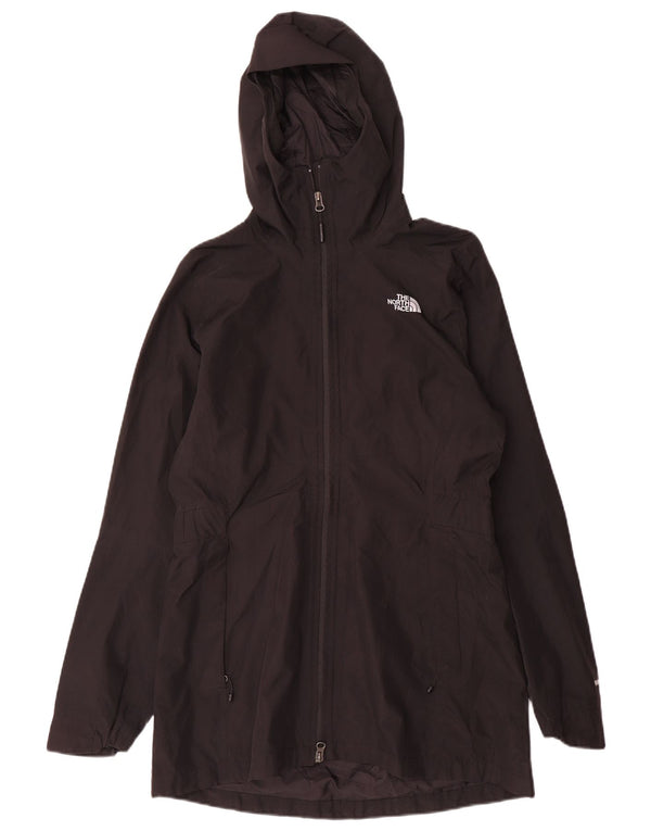 Женская дождевик с капюшоном The North Face UK 14, средний черный полиэстер