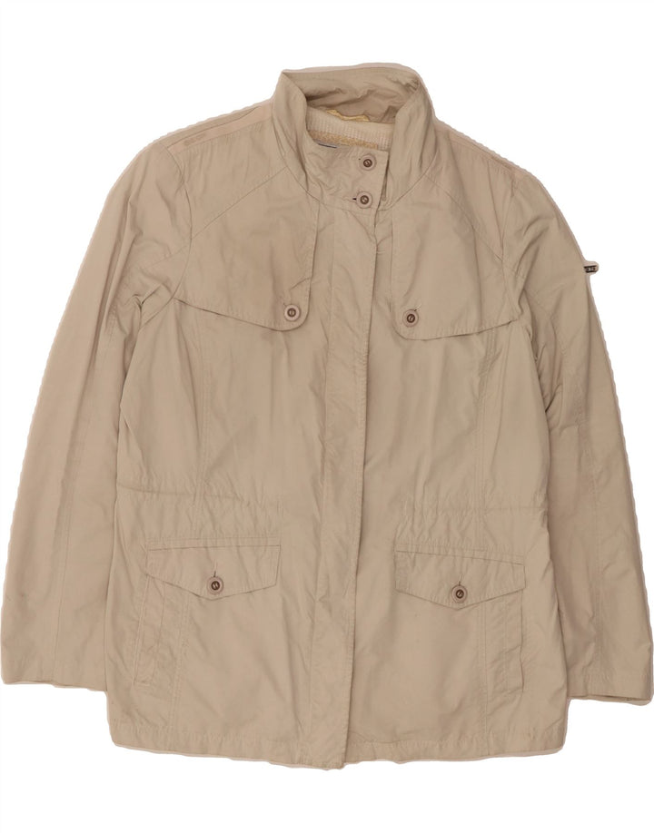 GEOX Womens Utility Jacket UK 18 XL Beige Polyester Vintage Geox and Second-Hand Geox from Messina Hembry 