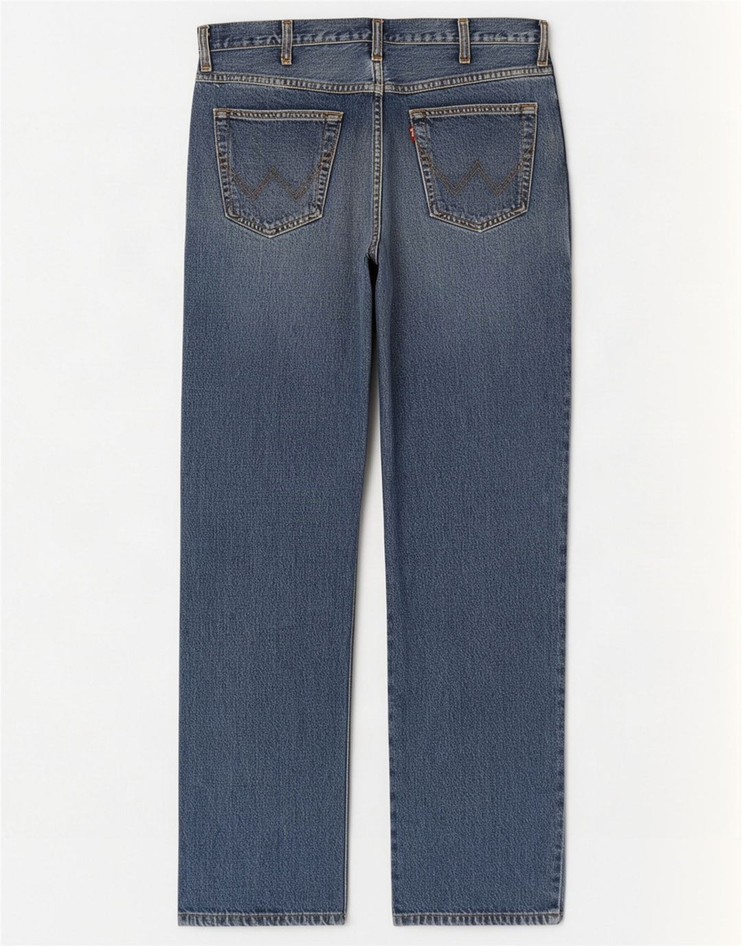 Мужские прямые джинсы Wrangler Texas W36 L32, синий хлопок