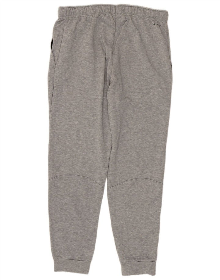 Мужские спортивные брюки Nike Dri Fit, джоггеры, большой серый полиэстер