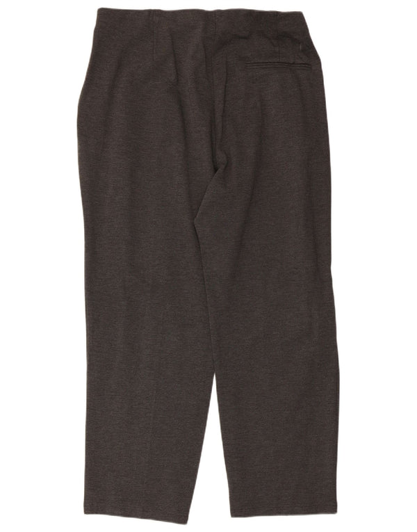 Женские брюки чинос с высокой талией Marks & Spencer UK 20 2XL W38 L27 Серые