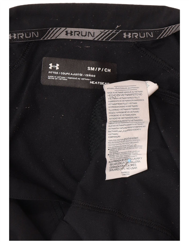 Мужской спортивный костюм Under Armour Heat Gear, верхняя куртка, маленький черный полиэстер