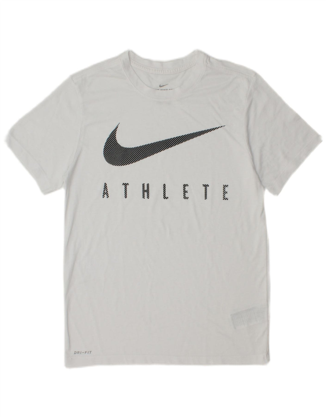 Мужская футболка Nike Dri Fit с графическим рисунком, маленький белый полиэстер