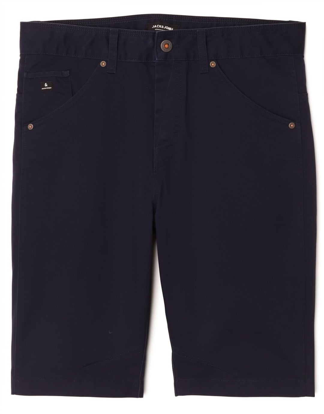 Мужские шорты чинос Jack & Jones, большие W34, темно-синие, полиэстер