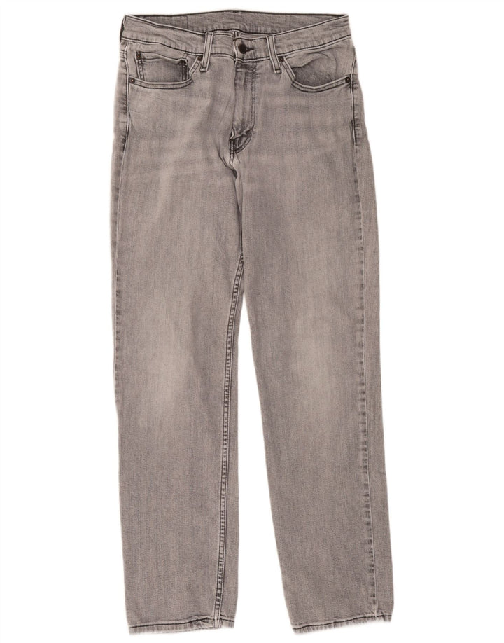 Мужские джинсы Levi's 511 Slim W32 L32 Серые хлопковые