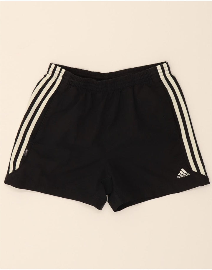 ADIDAS Boys Sport Shorts 11-12 Years  Black Vintage Adidas and Second-Hand Adidas from Messina Hembry 