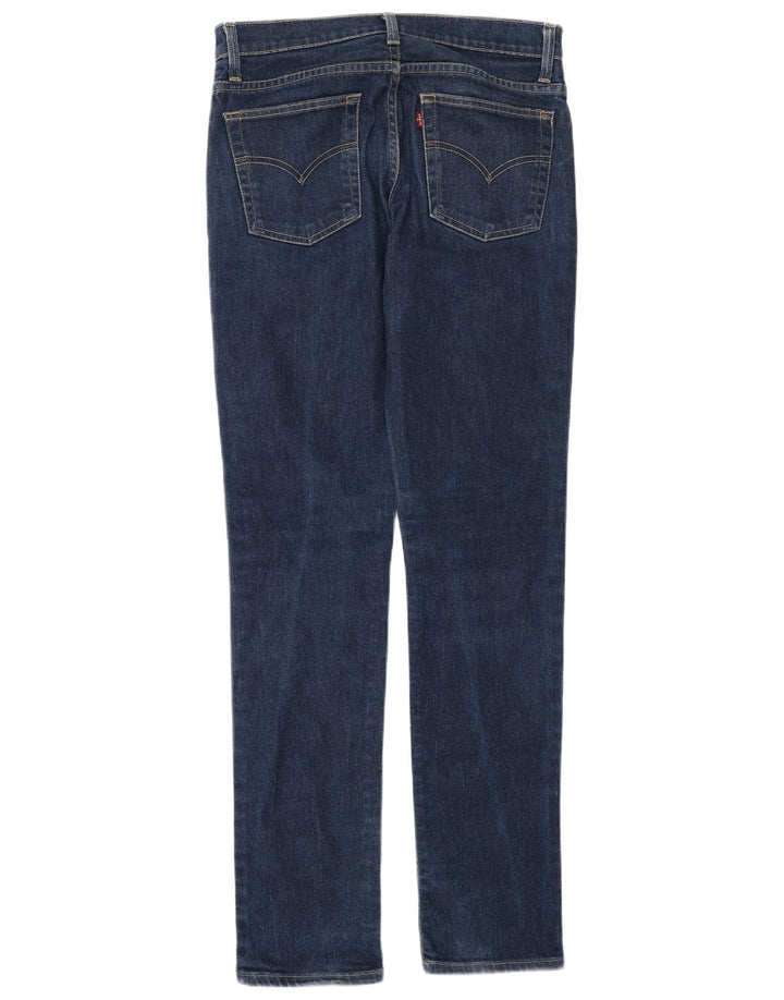 Женские узкие джинсы Levi's W28 L34, темно-синий, хлопок