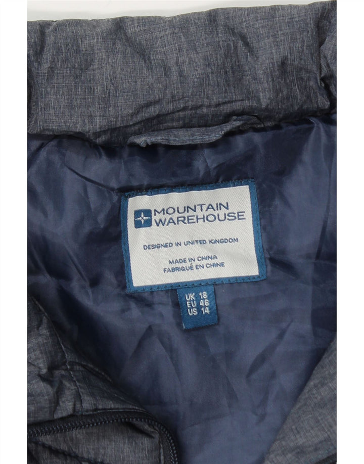 Женский утепленный жилет Mountain Warehouse UK 18 XL, темно-синий полиэстер