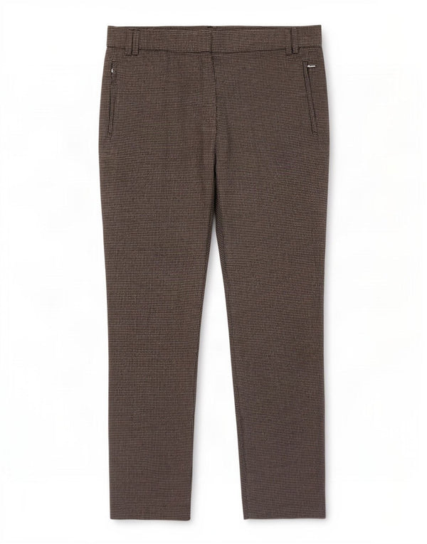 Женские повседневные брюки Marks & Spencer UK 12 Medium W30 L26 Коричневые