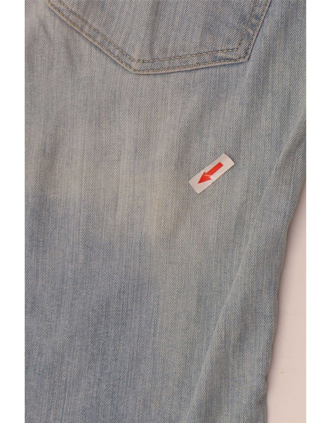 Женские узкие джинсы Zara EU 38, маленькие W28 L27, синие цветные блоки