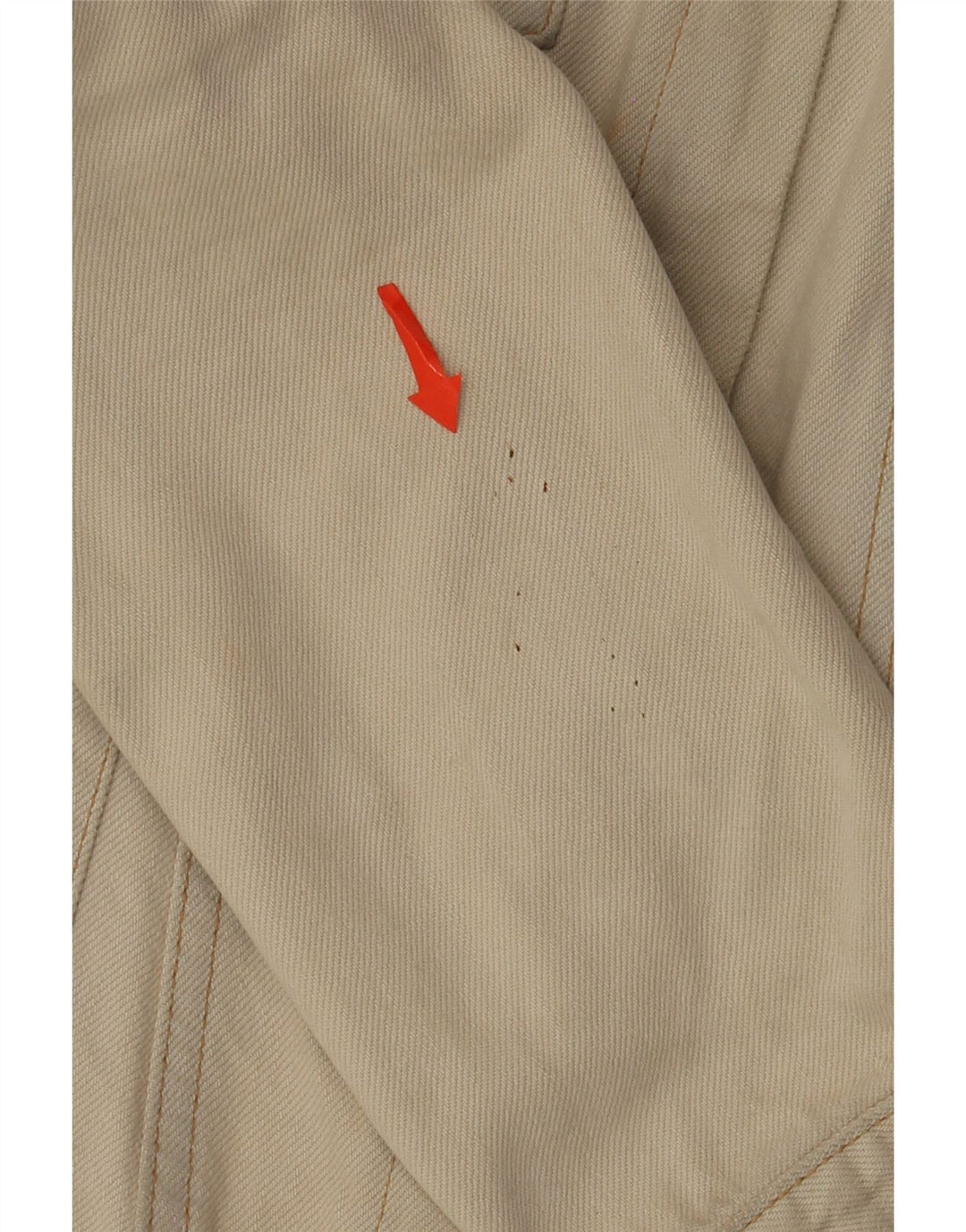 Женская укороченная джинсовая куртка Rifle UK 12, хлопковый средний бежевый цвет