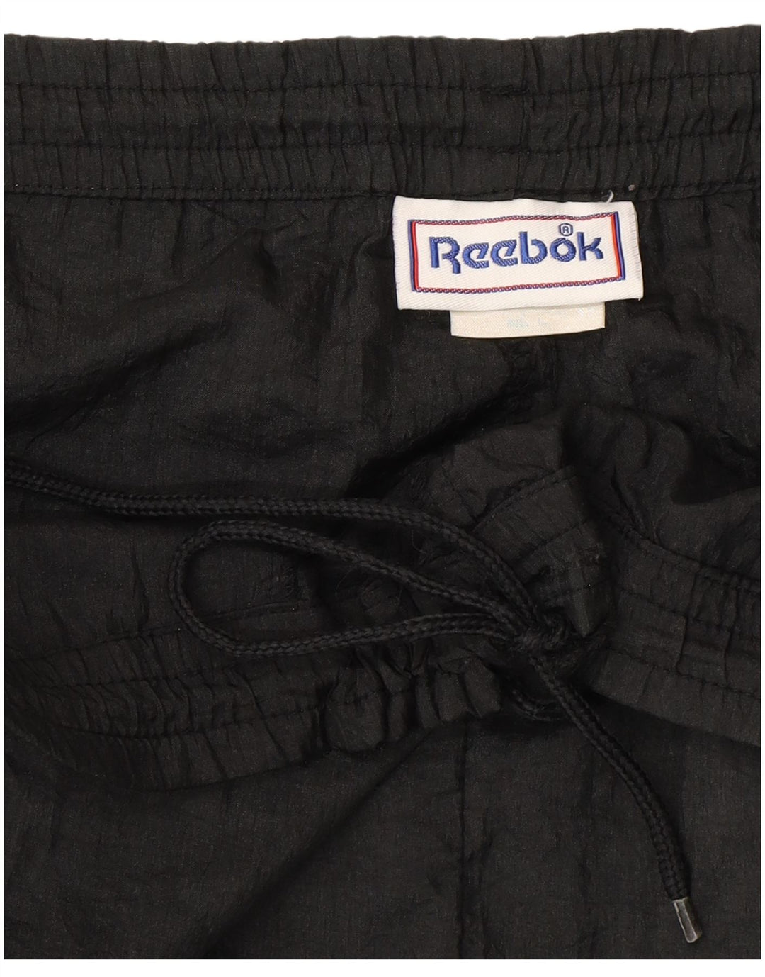 Мужские спортивные брюки Reebok, большие черные нейлоновые брюки для бега
