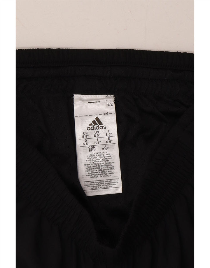 ADIDAS Mens Climacool Sport Shorts Small Black Polyester Vintage Adidas and Second-Hand Adidas from Messina Hembry 