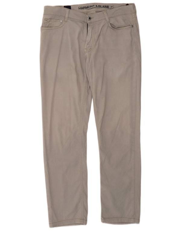 Harmont & Blaine Мужские узкие повседневные брюки IT 50 Large W34 L30 Серые