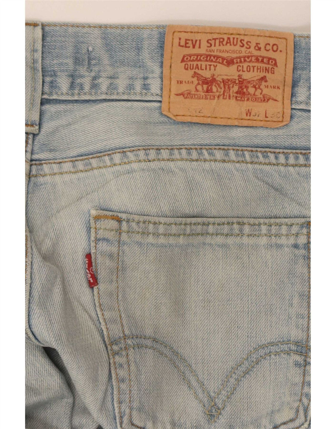 Мужские джинсы Levi's 512 Bootcut W32 L30 синие