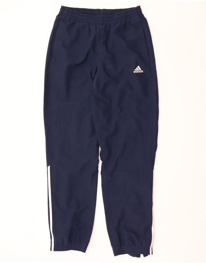 Adidas Мужские спортивные брюки Джоггеры Маленькие темно-синие полиэстер