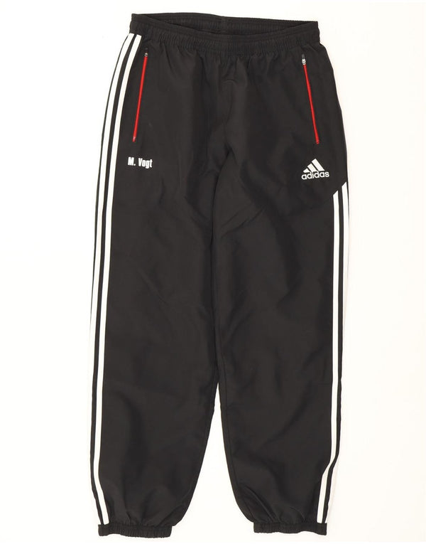 Мужские спортивные брюки ADIDAS Joggers UK 42/44, большой черный полиэстер