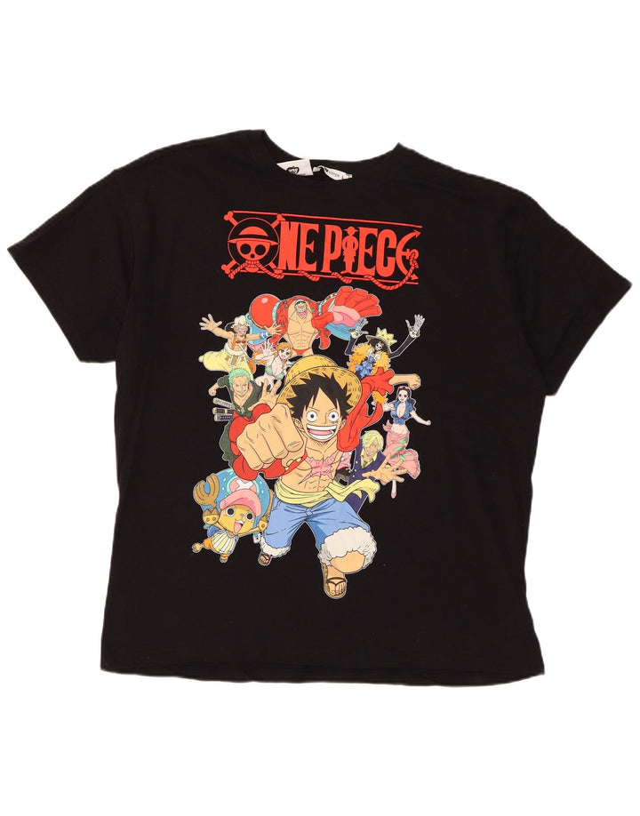 Мужская цельная футболка с рисунком FB Sister, большой черный хлопковый топ