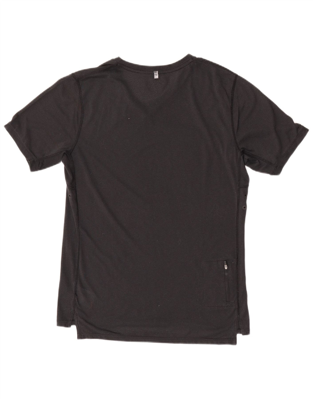 Мужская футболка Nike Dri Fit, средний черный полиэстер