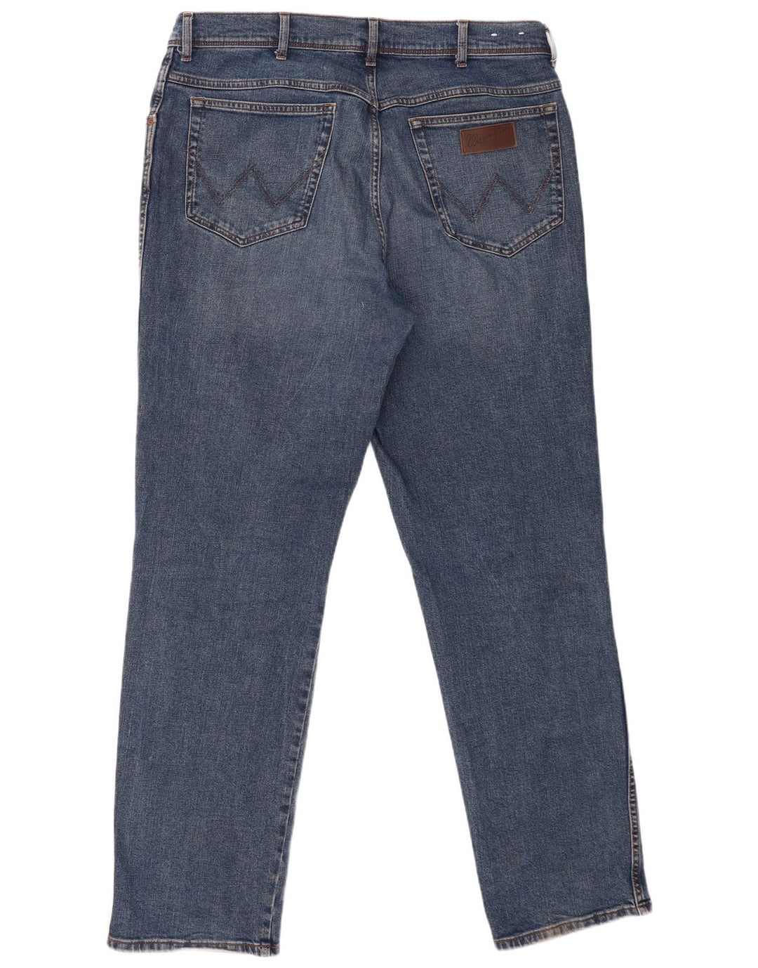 Мужские прямые джинсы Wrangler W40 L34 синие, хлопок