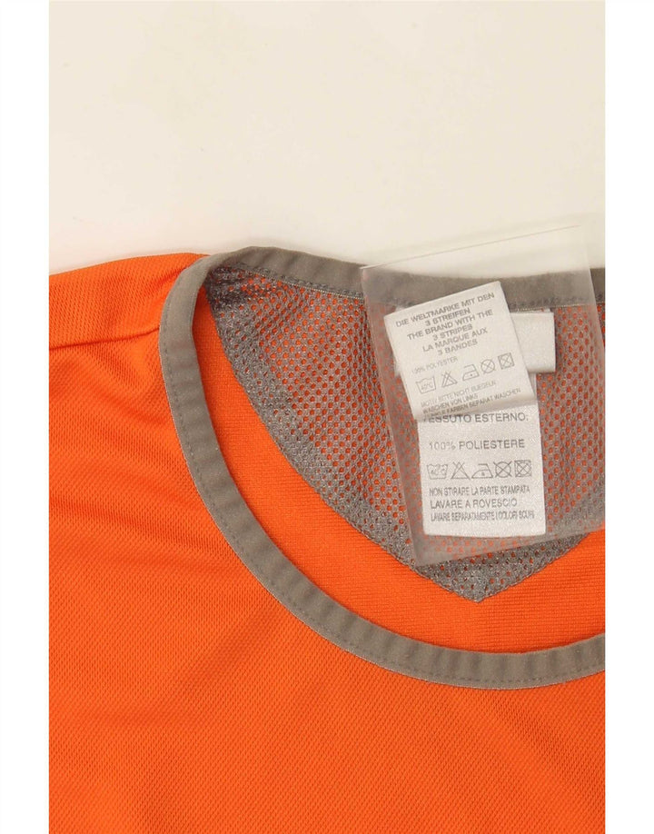 Мужская футболка Adidas Top Small Orange Polyester