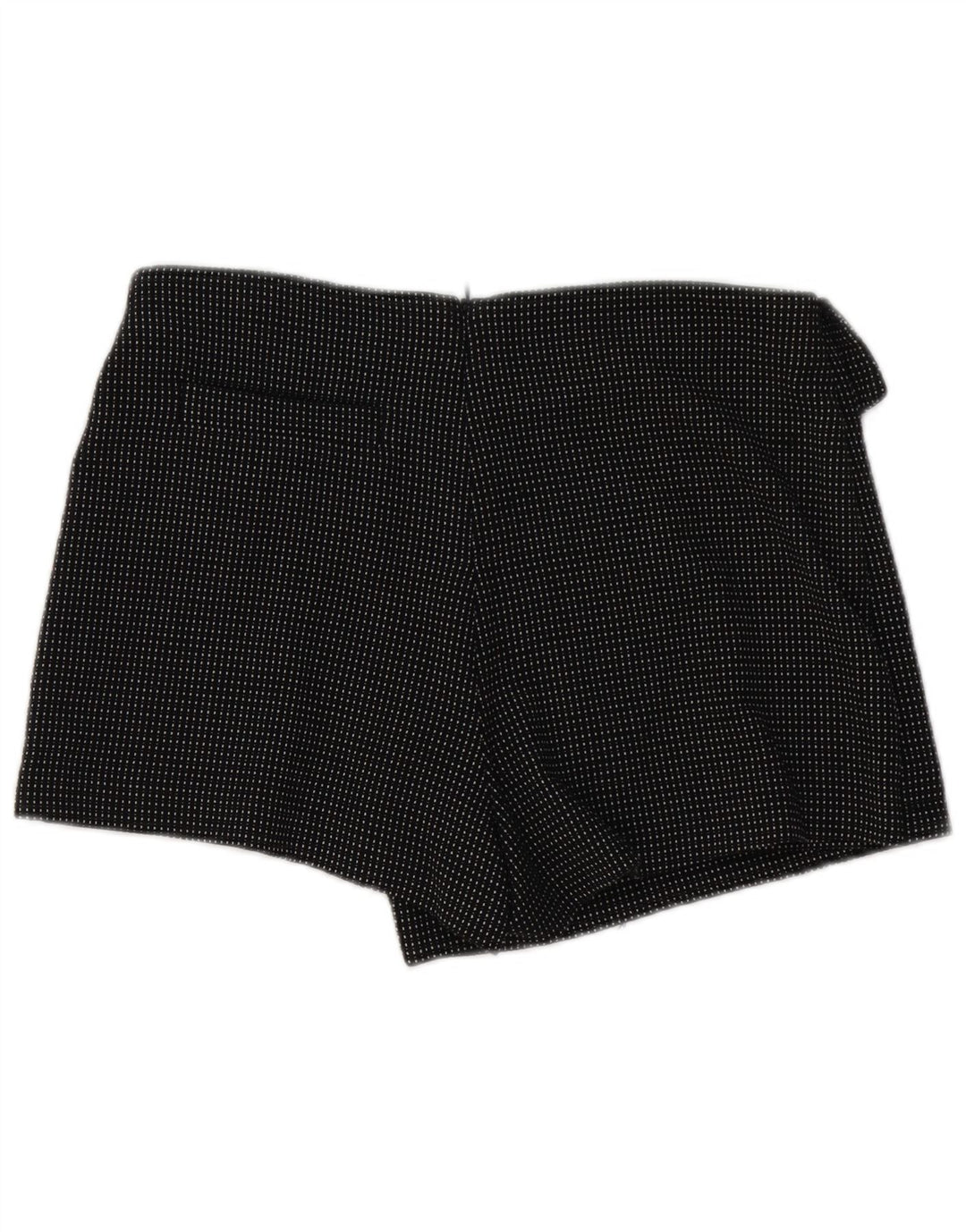 Женская мини-юбка с запахом Zara Medium W30, черная с геометрическим рисунком