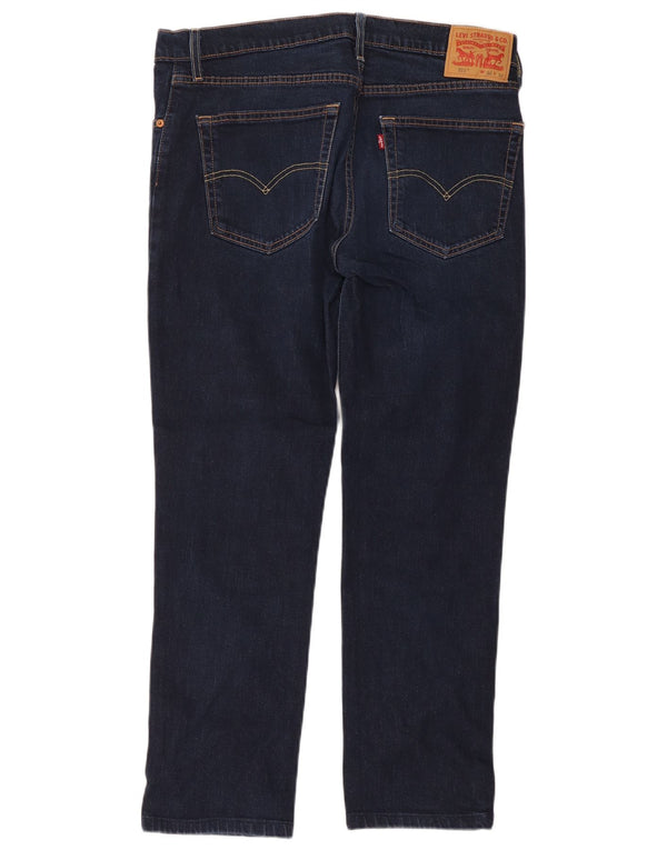 Мужские джинсы Levi's 511 Slim W36 L32 Темно-синие, хлопок