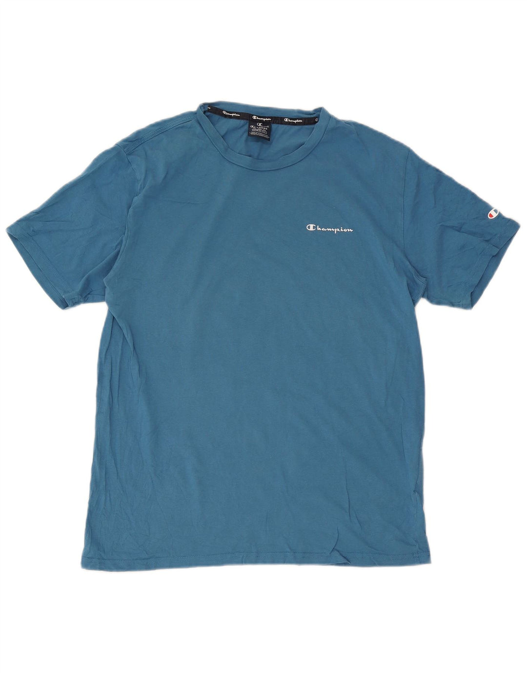 Мужская футболка Champion Top XL, синяя, хлопок