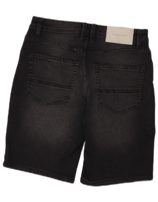 SONNY BONO Женские джинсовые шорты IT 44 Medium W29 Черный хлопок