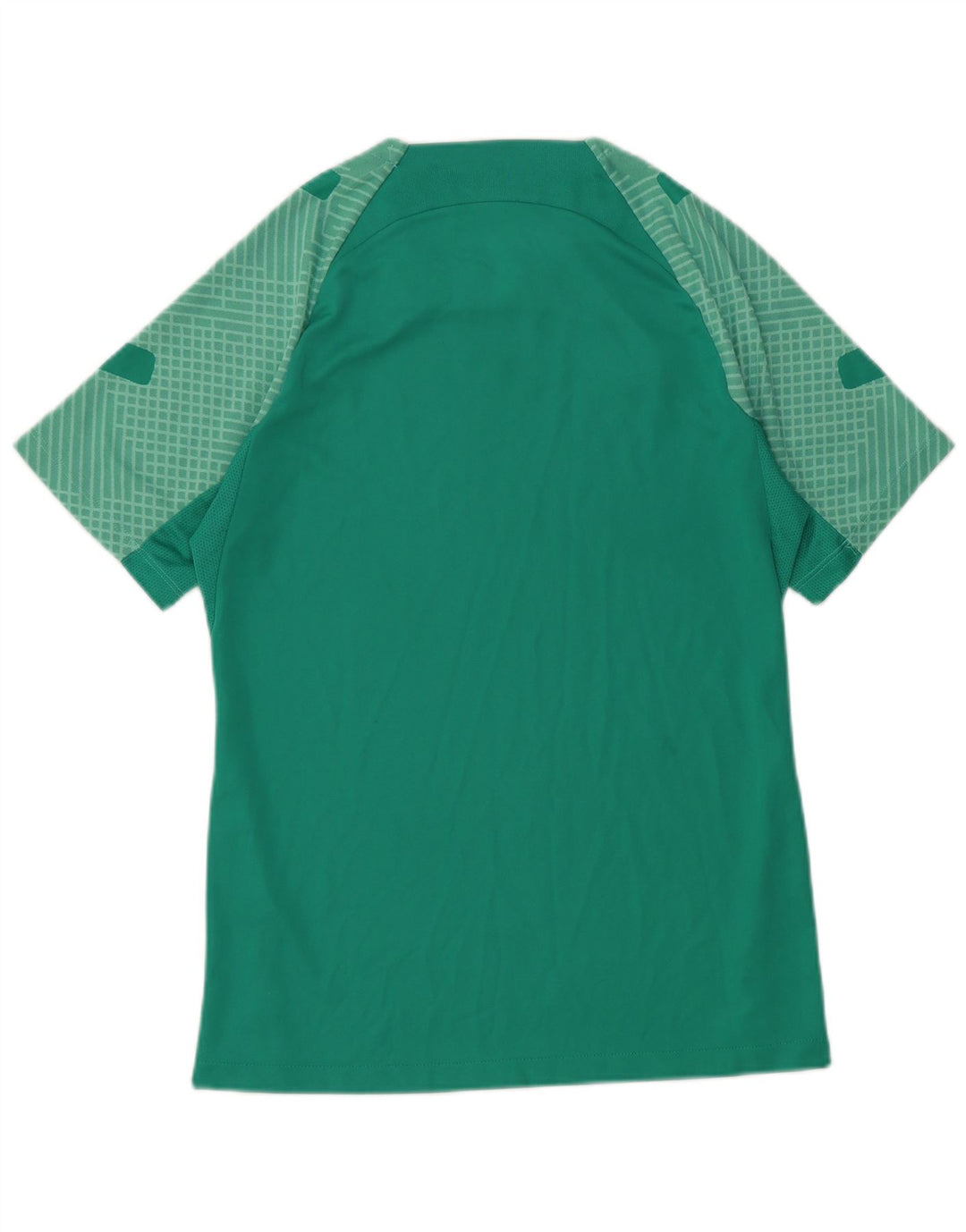 Мужская футболка Nike Dri Fit Slim Fit, маленький зеленый полиэстер