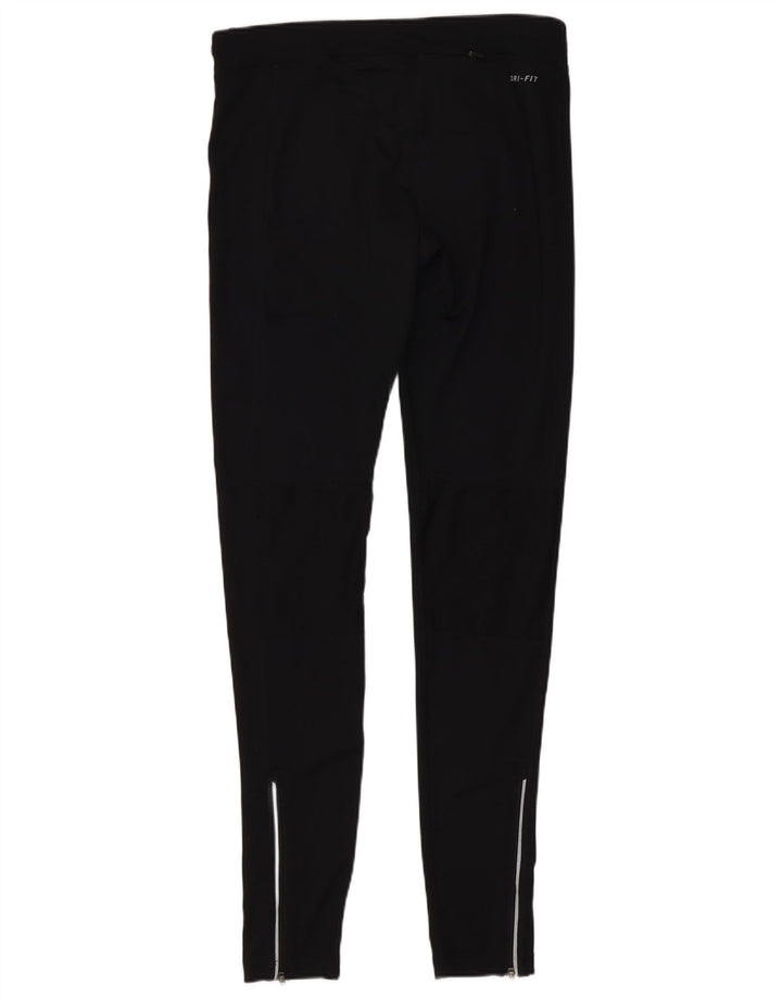 Женские леггинсы Nike Dri Fit UK 10, маленькие черные