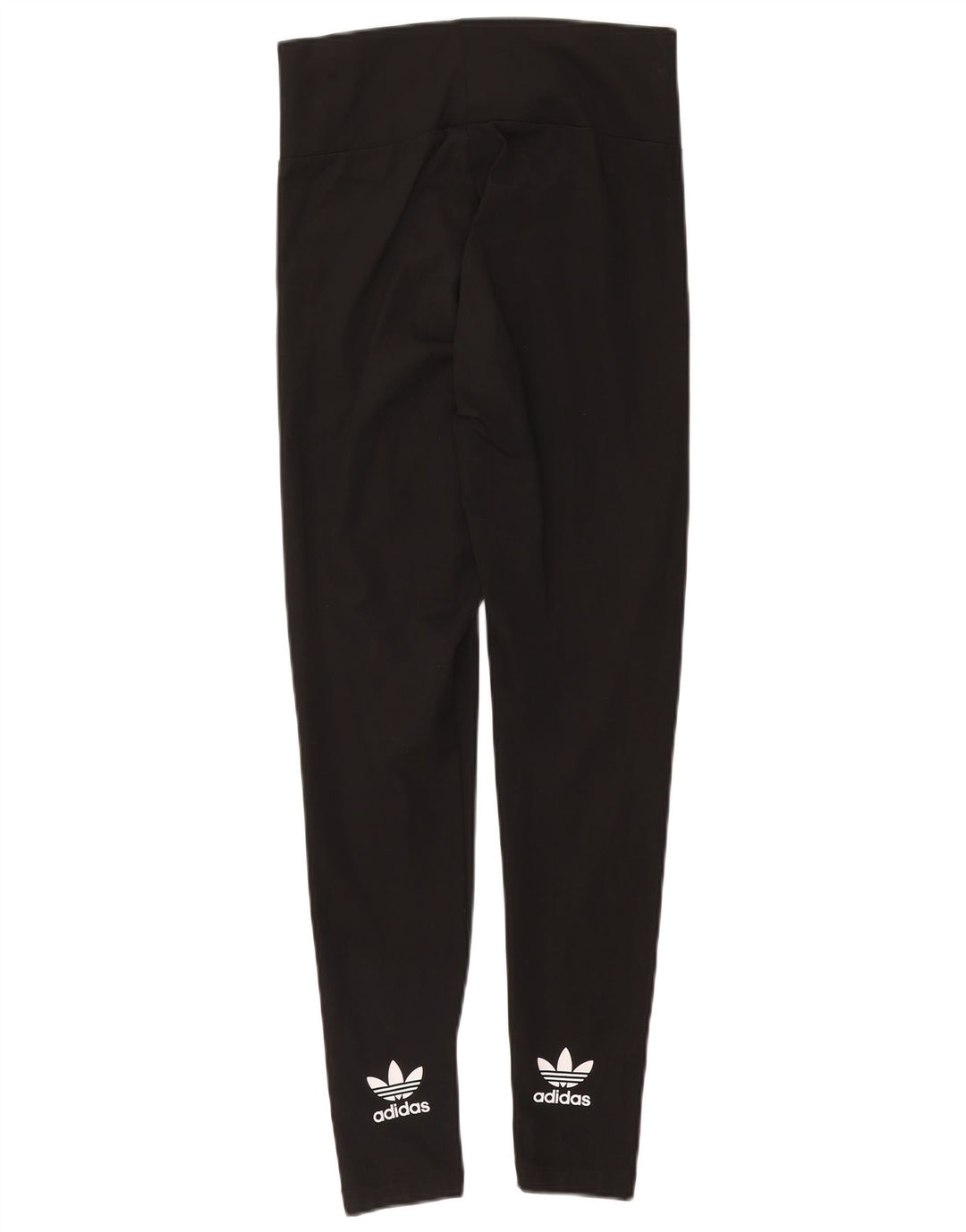 Женские леггинсы Adidas с рисунком UK 14, большие черные полиэстер