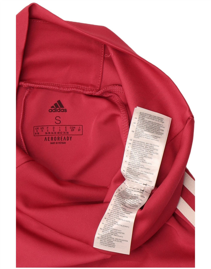 Женские леггинсы Adidas Aeroready UK 8/10, маленький розовый полиэстер