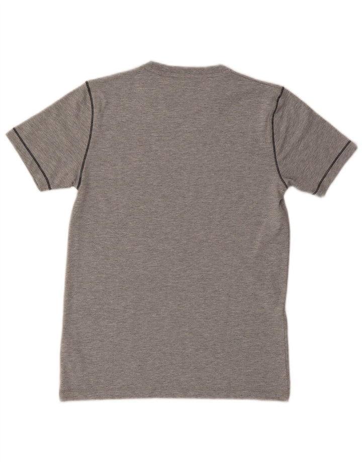 Футболка ARENA для мальчиков, топ 14-15 лет, серый хлопок