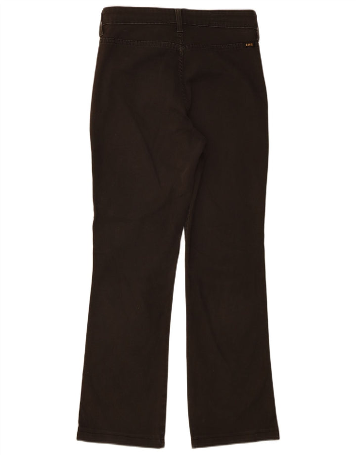 Женские прямые повседневные брюки LEE W26 L27 цвета хаки