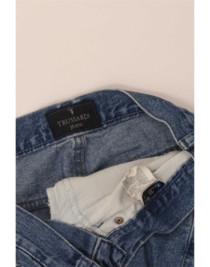 Женские прямые джинсы Trussardi W29 L33, синий хлопок