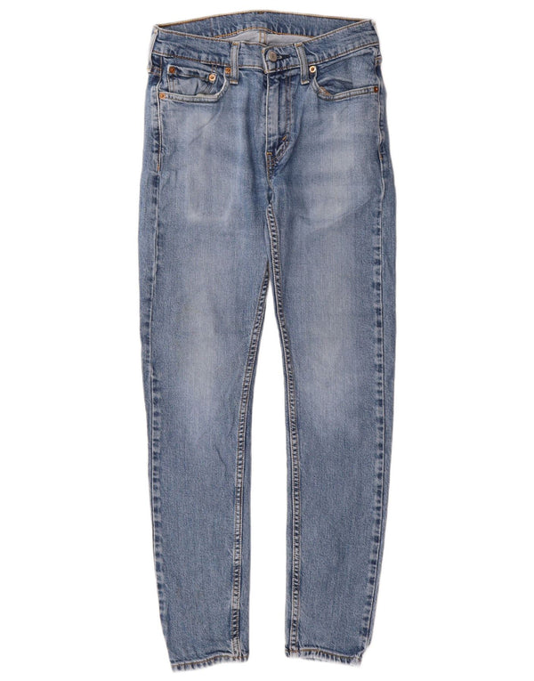 Женские джинсы скинни Levi's 519 Hi-ball W30 L29, синий хлопок