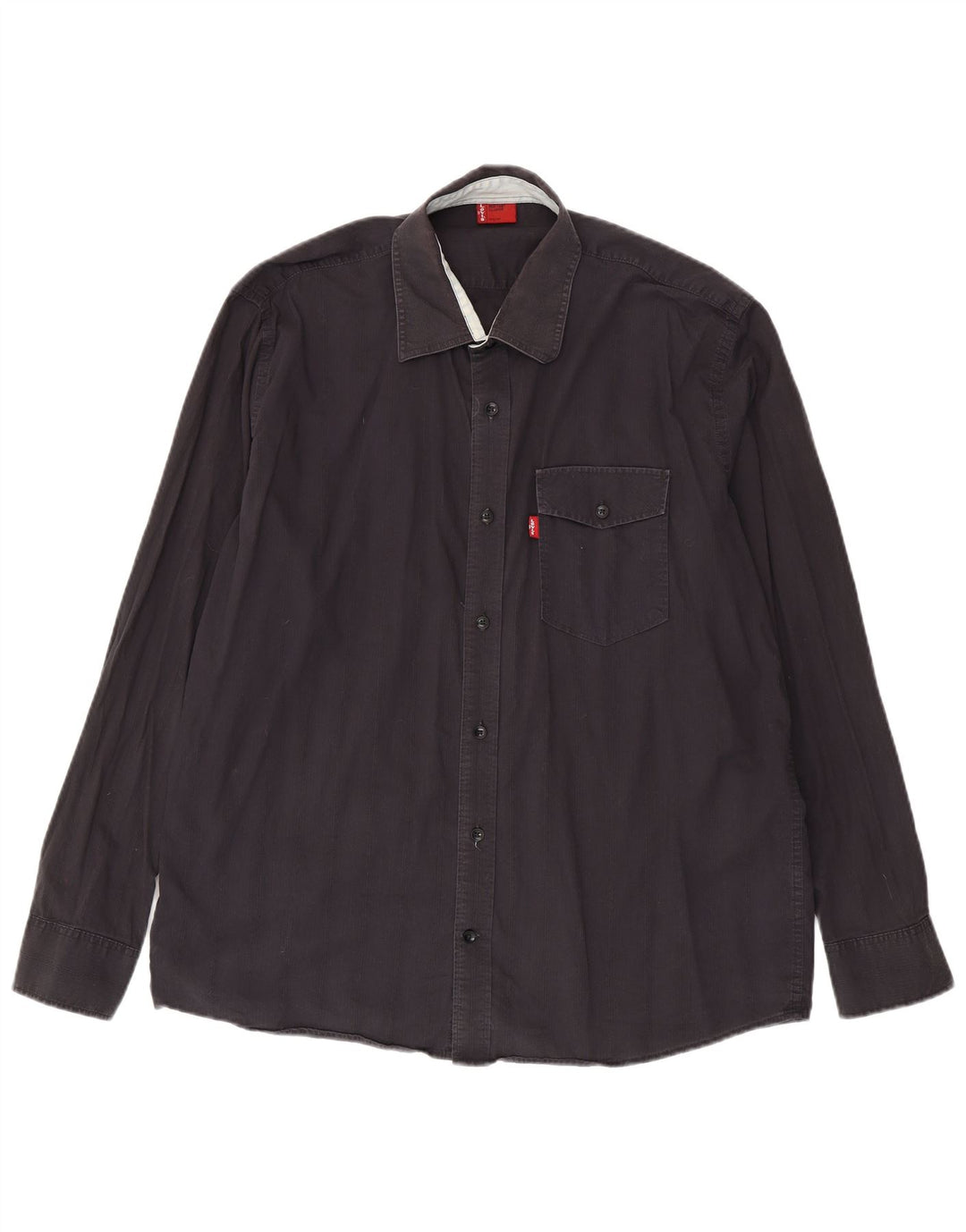 Мужская рубашка Levi's XL серая, хлопок