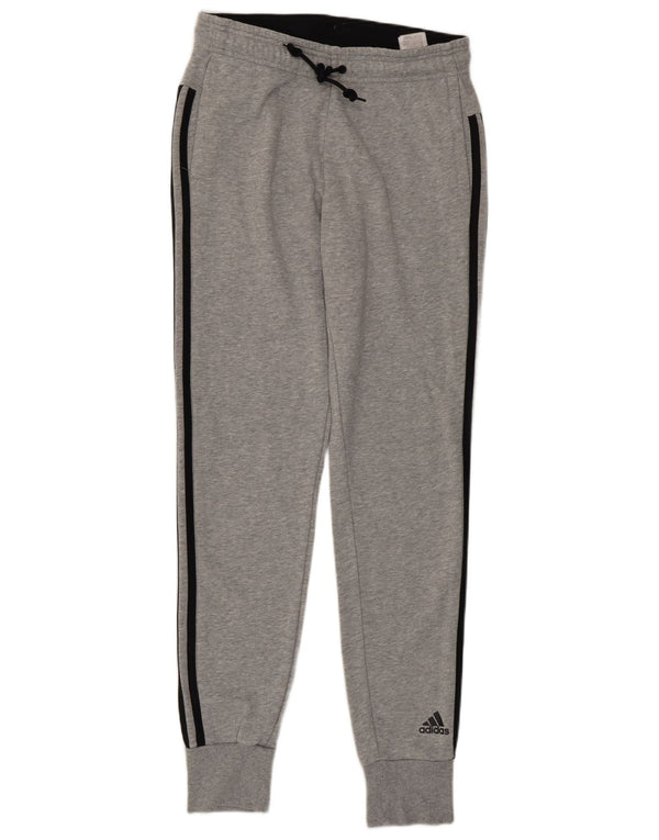 Женские спортивные брюки Adidas Joggers UK 8/10, маленькие серые, хлопок
