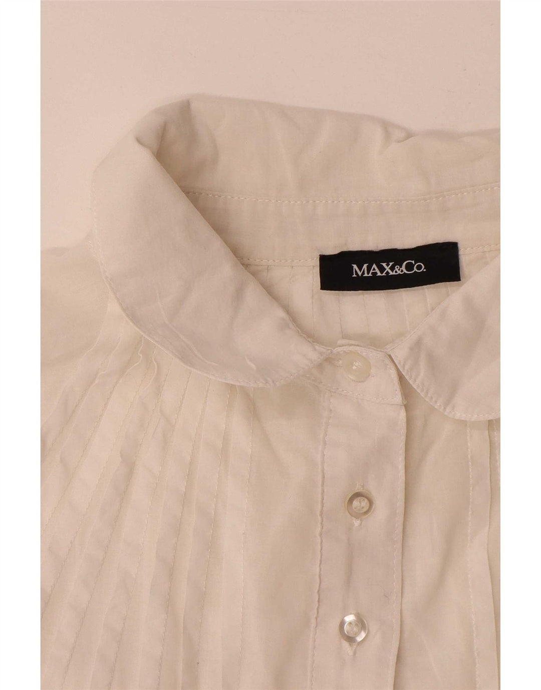 Женская блузка Max & Co. Top UK 14, большая белая