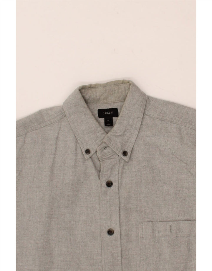 J. CREW Mens Shirt Medium Grey Vintage J. Crew and Second-Hand J. Crew from Messina Hembry 