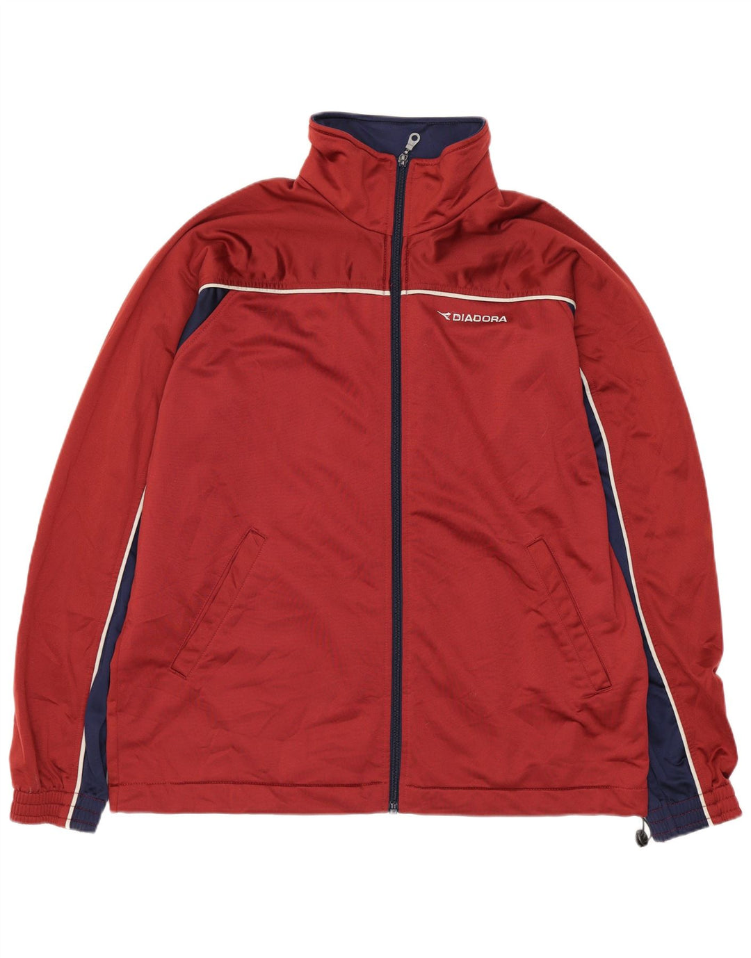 Мужской спортивный костюм DIADORA Top Jacket UK 38 Medium Maroon Colourblock