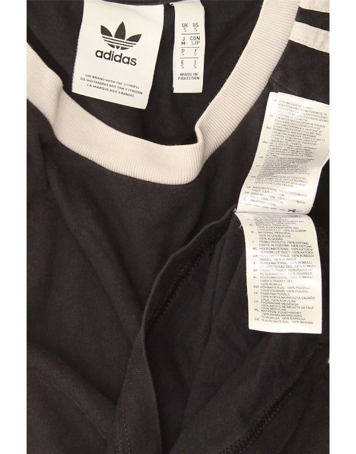 Adidas Мужская футболка Top Small Black Cotton