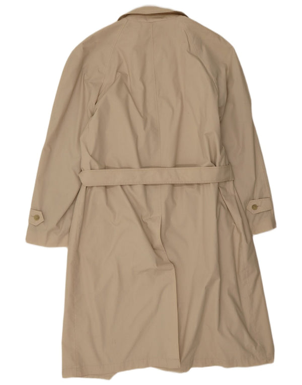 Vintage Mens Raincoat UK 40 Large Beige