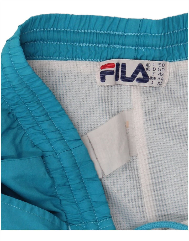 Fila Мужские спортивные брюки джоггеры большие синие