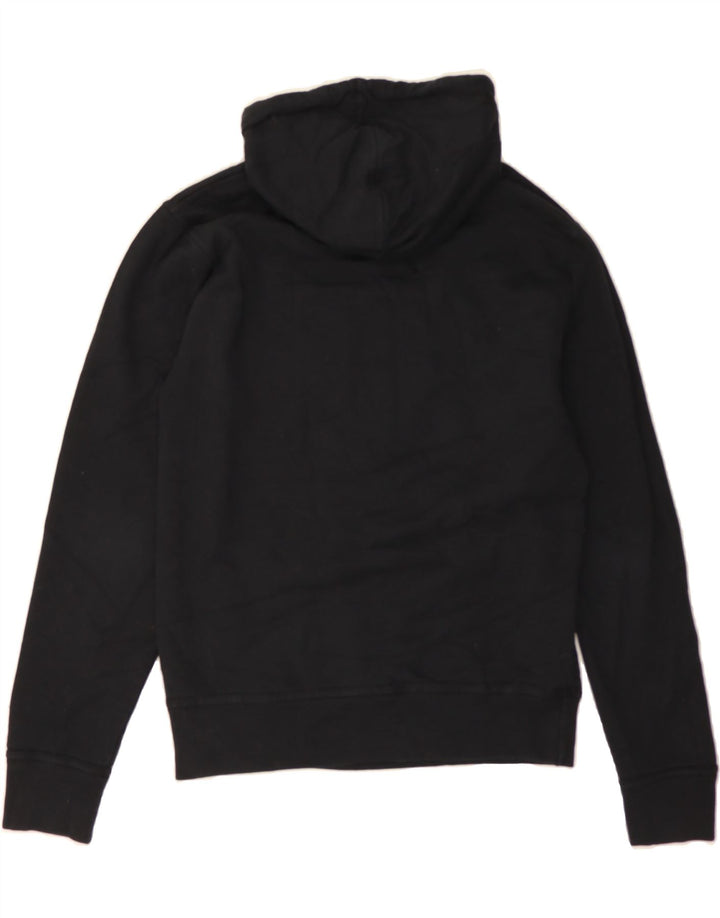 CHAMPION Mens Hoodie Jumper Small Black Cotton Vintage Champion and Second-Hand Champion from Messina Hembry 