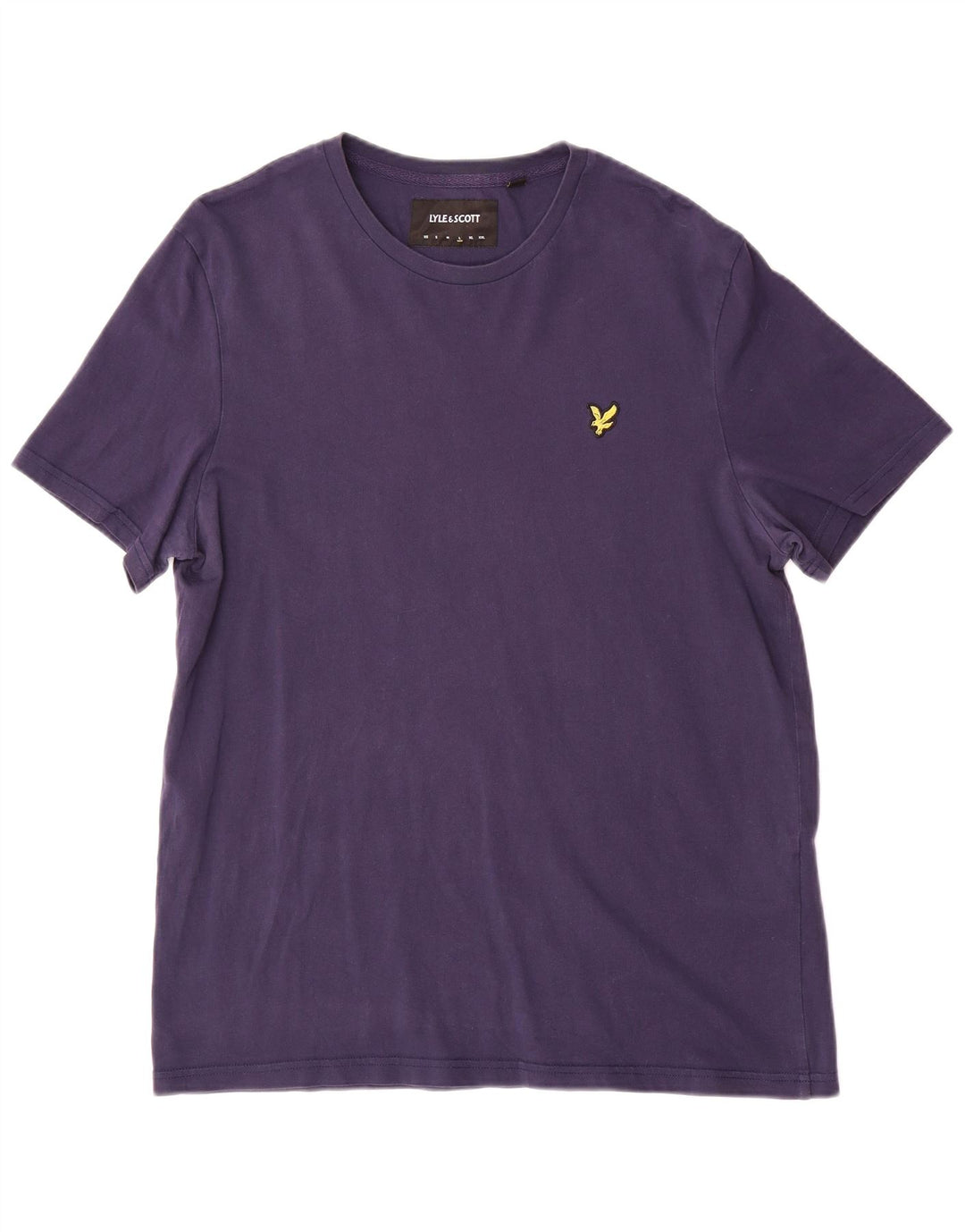 Мужская футболка LYLE & SCOTT, большой размер, темно-синий, хлопок